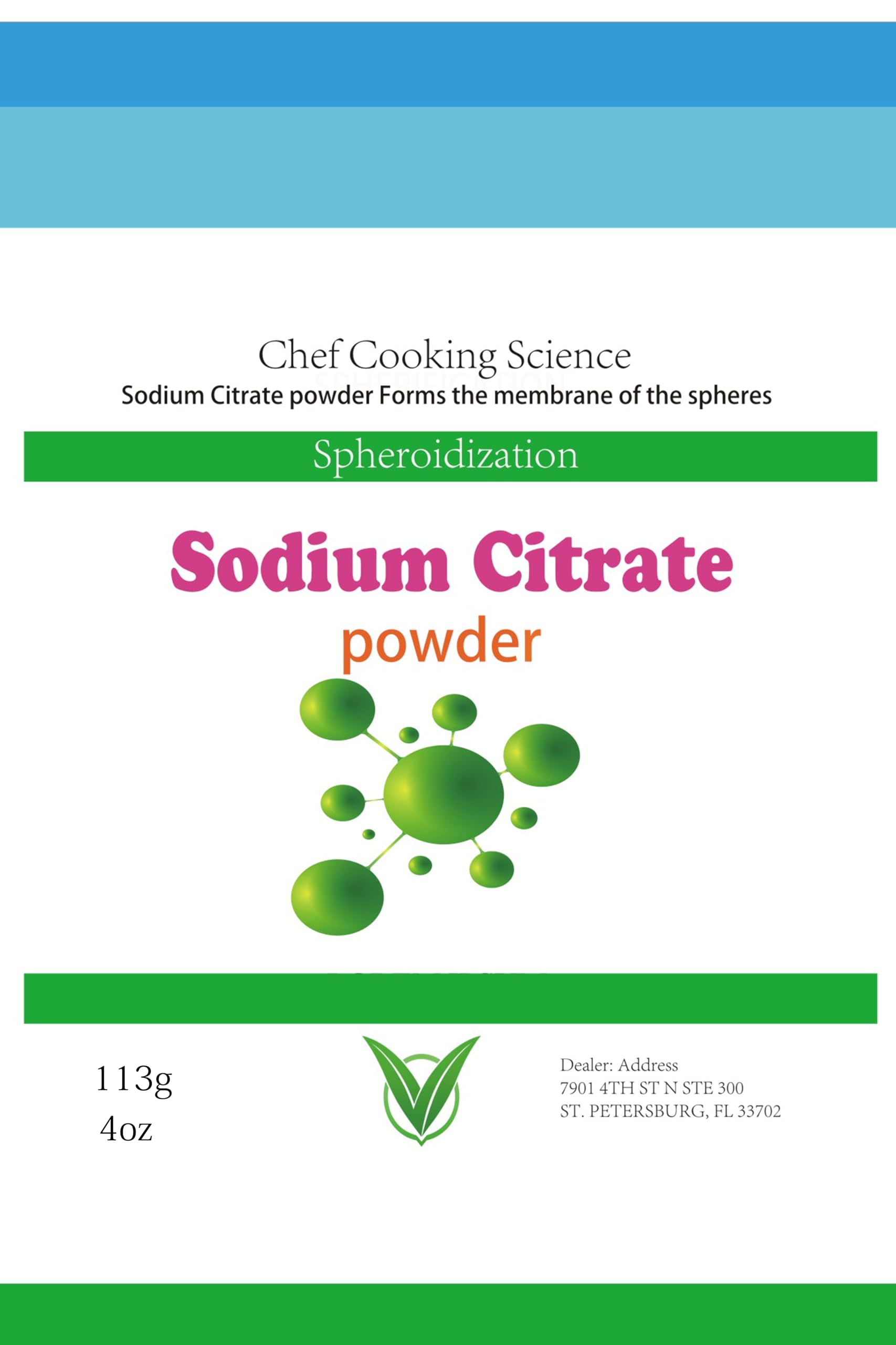 LEIMENGCHEF Pure Sodium Citrate 132g usage in cooking