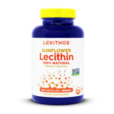 Lekithos Lecithin Capsules 120 Softgels front view