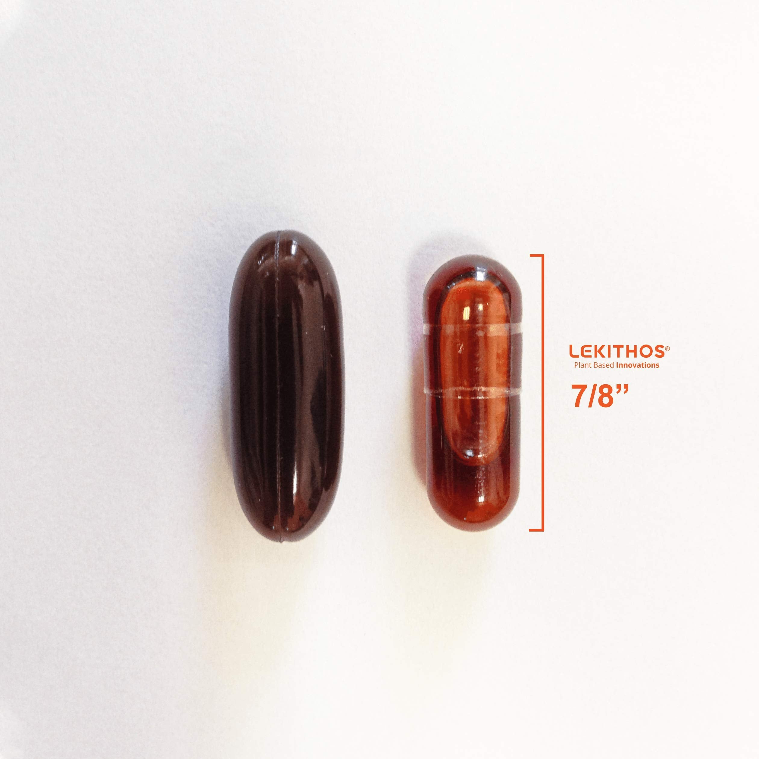 Lekithos Lecithin Capsules packaging and contents