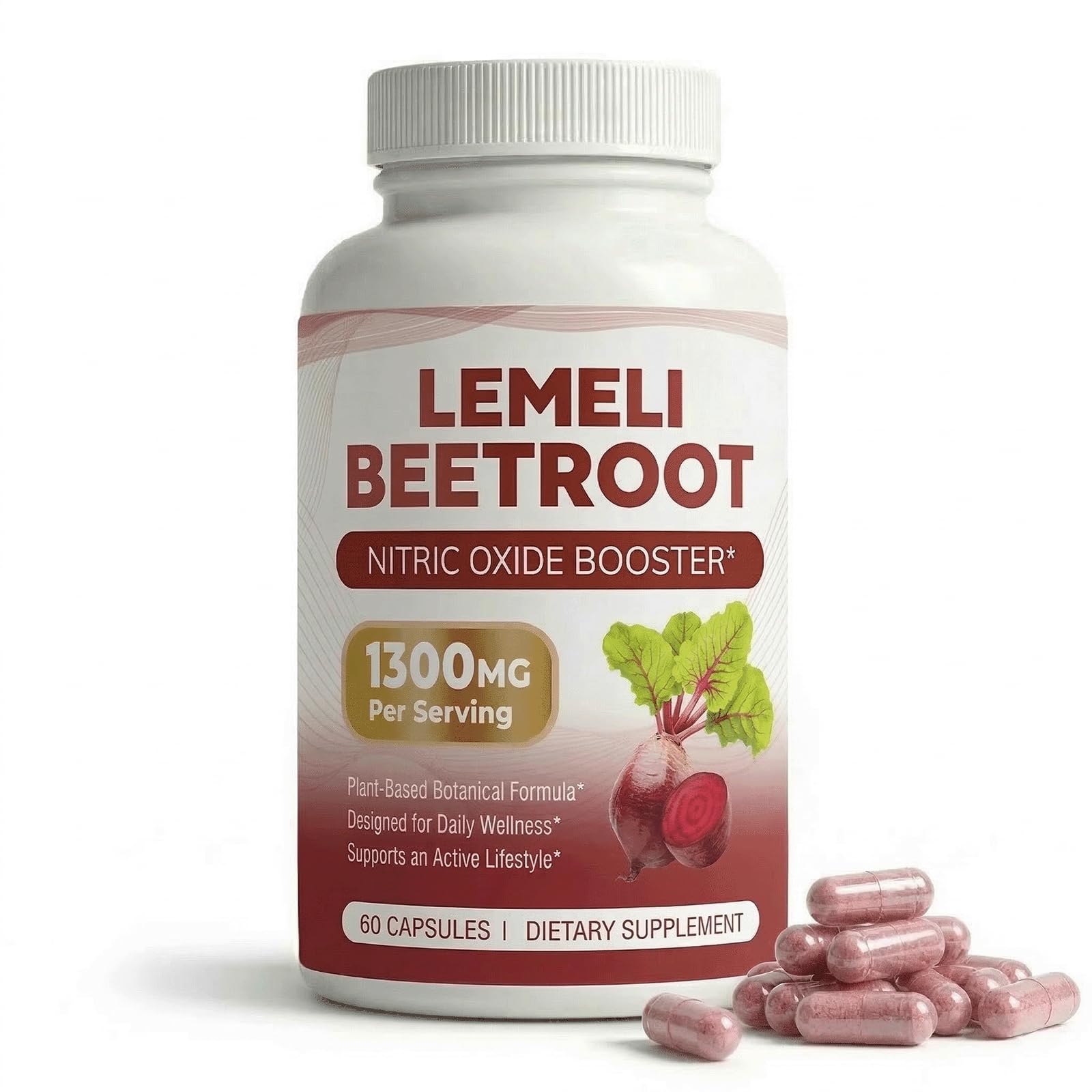 LEMELI BEETROOT supplement front view packaging