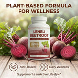 LEMELI BEETROOT supplement in a lifestyle setting
