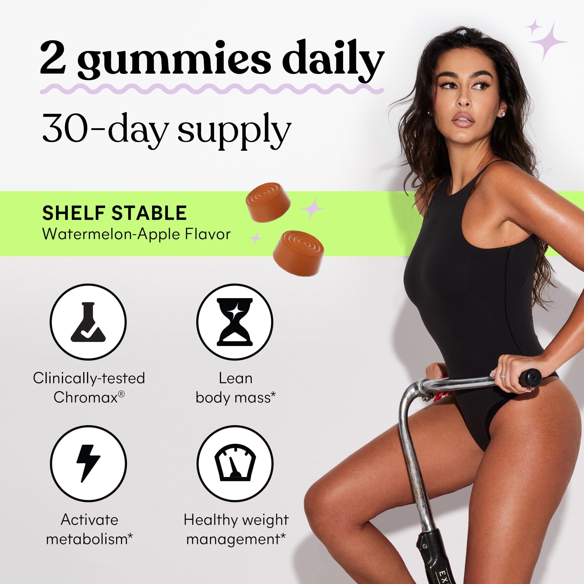 Lemme Apple Cider Vinegar Gummies showing serving size
