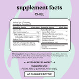 Lemme Chill Ashwagandha packaging details