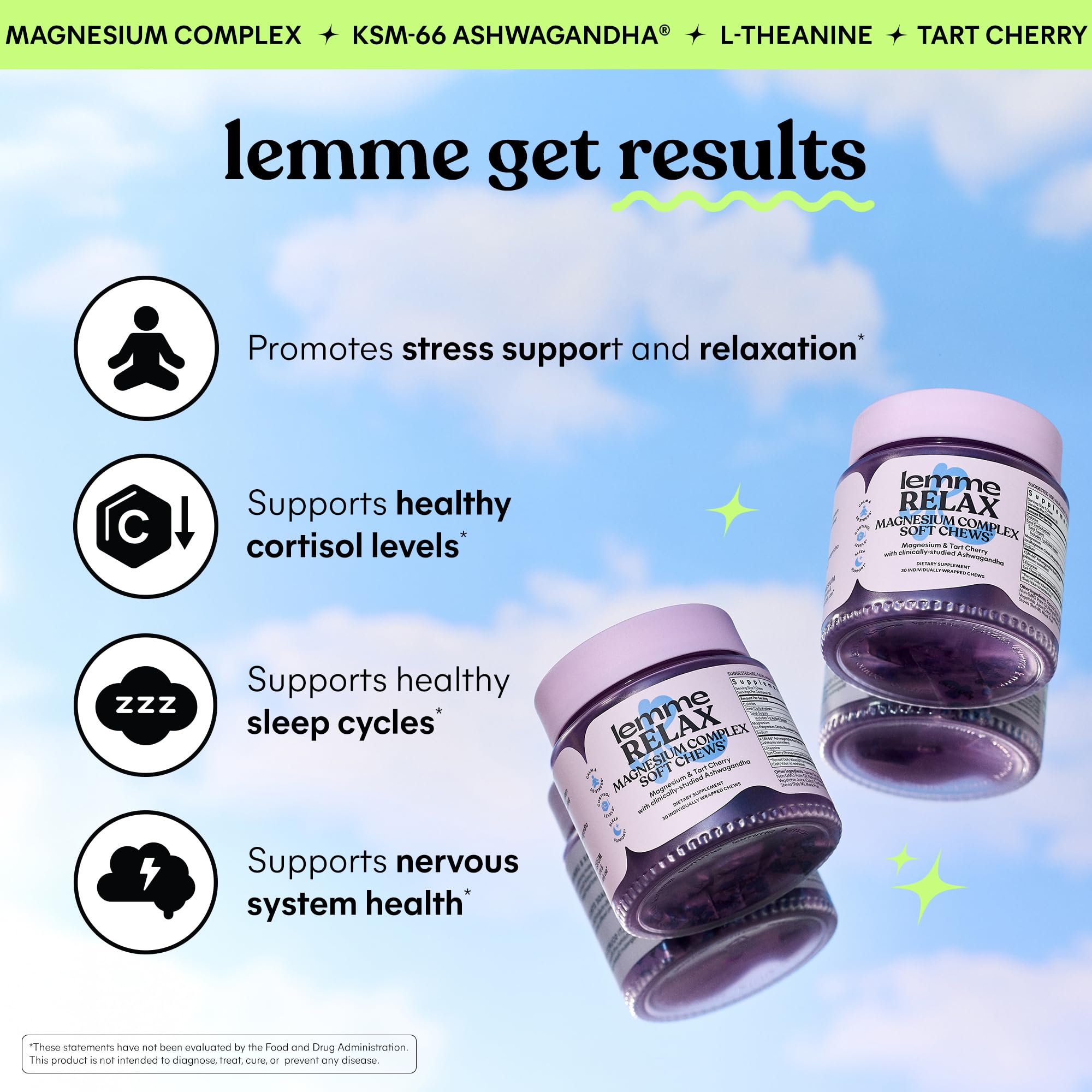 Lemme daily wellness Soft Chews Blackberry Lemonade packaging