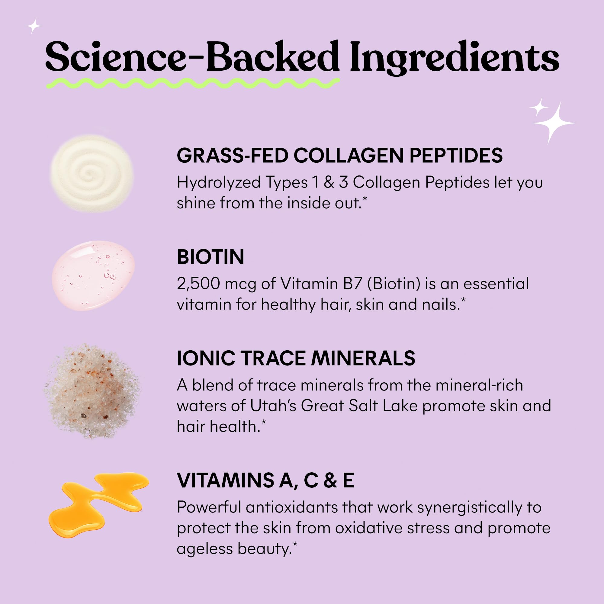 Lemme Glow Collagen Gummies side view with dosage