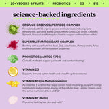 Lemme Greens Superfood Complex Gummies close-up of gummies