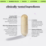 Lemme Hair Growth Supplement bottle back view
