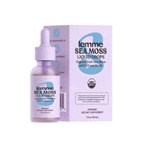 Lemme Irish Sea Moss Liquid Drops front view with packaging