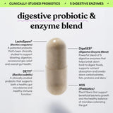 Lemme Multi-Enzymes supplement capsules in a bowl