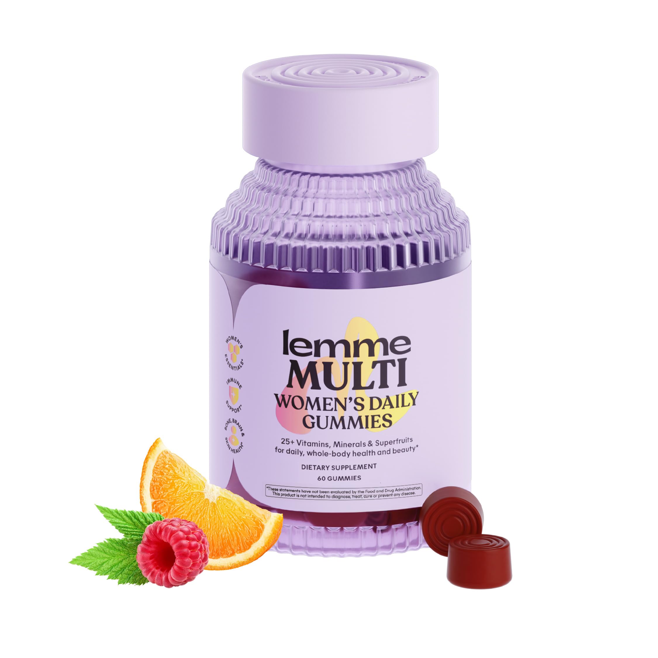 Lemme Multivitamins Gummies 60 Count front view