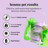 Lemme Organic Matcha Green Tea Supplement packaging details