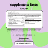 Lemme Organic Matcha Green Tea Supplement side view