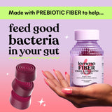 Lemme Prebiotic Fiber Gummies on a kitchen counter