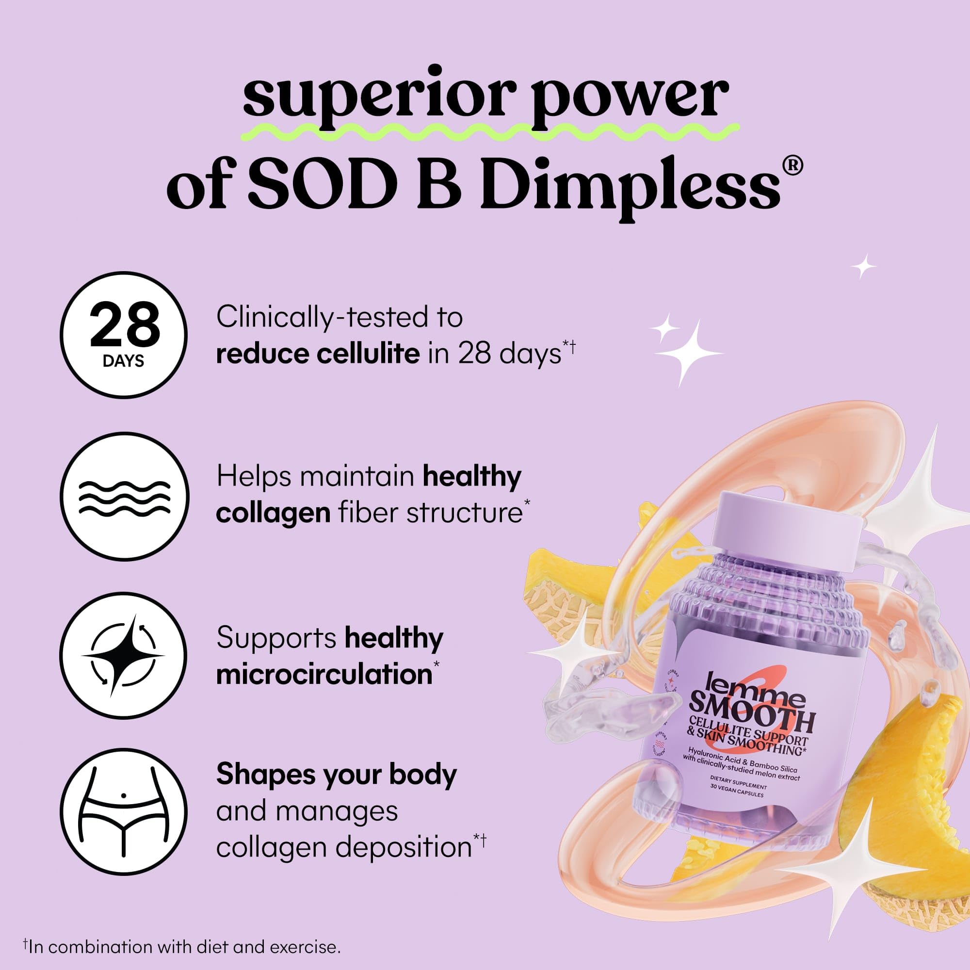 Lemme SOD B Dimpless Capsules on a wooden surface