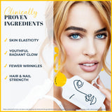 LEMON & CO. Collagen Elixir ingredients list on packet