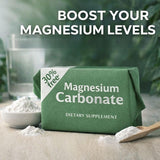 Lenico Magnesium cubes displayed on wooden table