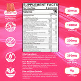 Lerinettia Women's 40+ Daily Multivitamin Gummy close-up of gummies