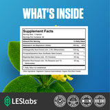 LES Labs Cortisol Health 60 Capsules with ingredients list