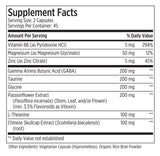 LES Labs GABA Health Sleep Supplement bottle with a measuring spoon