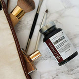 LES Labs Hair Health Biotin Supplement on a wooden table
