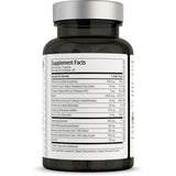 LES Labs Hair Health Biotin Supplement side view