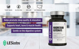 LES Labs Magnesium Glycinate 225mg supplement packaging