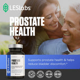 LES Labs Saw Palmetto Prostate Health Supplement capsules close-up