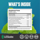 LES Labs Turmeric Supplement 28g side view