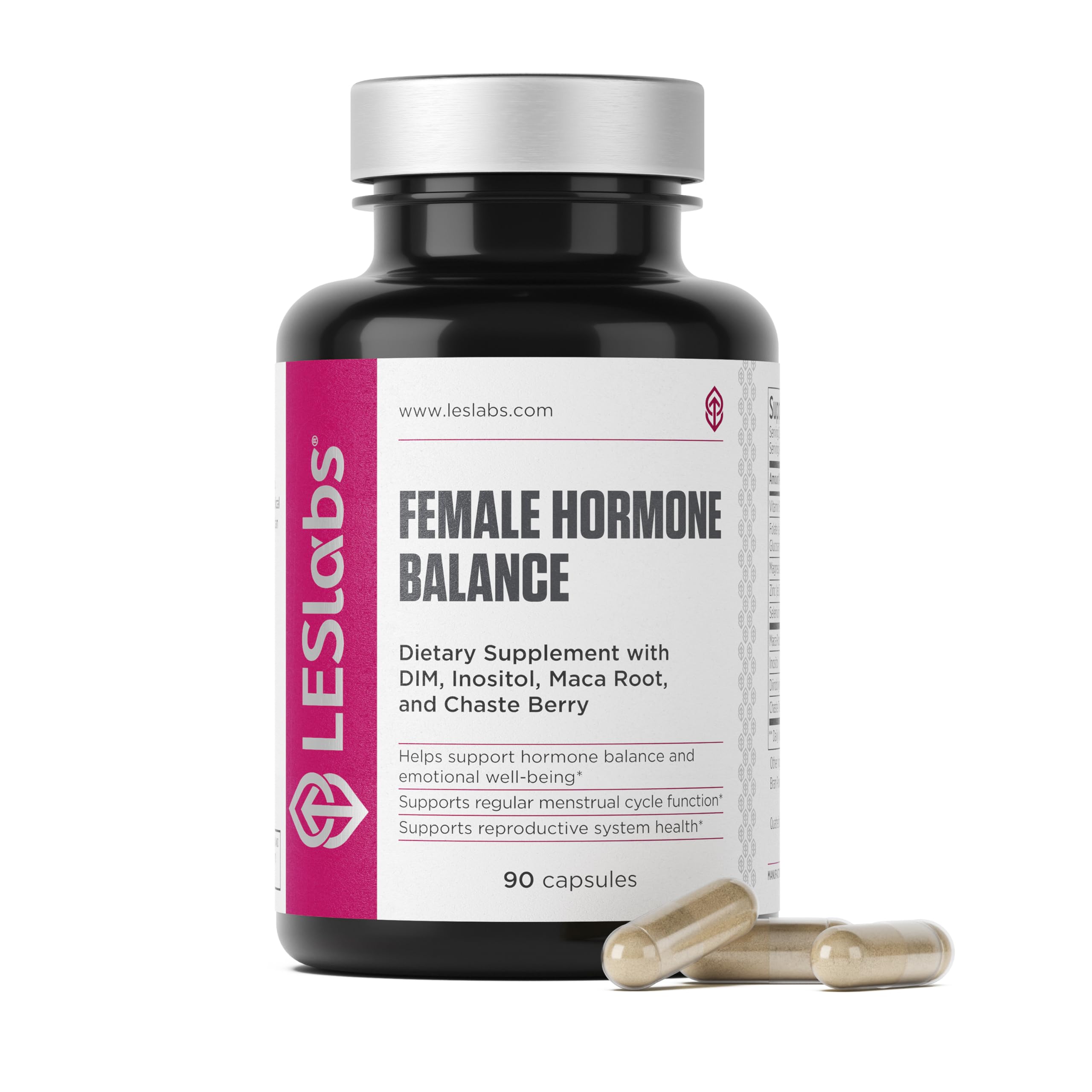 LES Labs Women's Support Supplement bottle front view