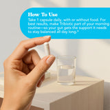 Let Loose Tribiotic Daily Supplement 30 Capsules open bottle