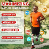 letollhold Calcium Citrate Gummies with nutritional information