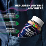 letollhold Creatine Gummies 5000mg back view of bottle