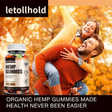 letollhold Hemp Gummies Edibles showing the organic ingredients list