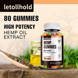 Letollhold Hemp Gummies packaging side view