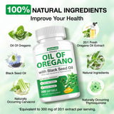 letollhold Oregano Oil Softgels ingredients list