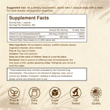 LETSCOL Vitamin D3 K2 Supplement bottle side view