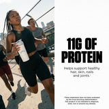 Levels Nutrition Unflavored Collagen Peptides mixed in a smoothie