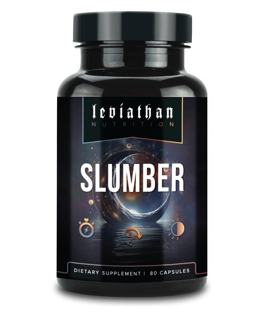 Leviathan Nutrition Slumber Sleep Aid Capsules front view