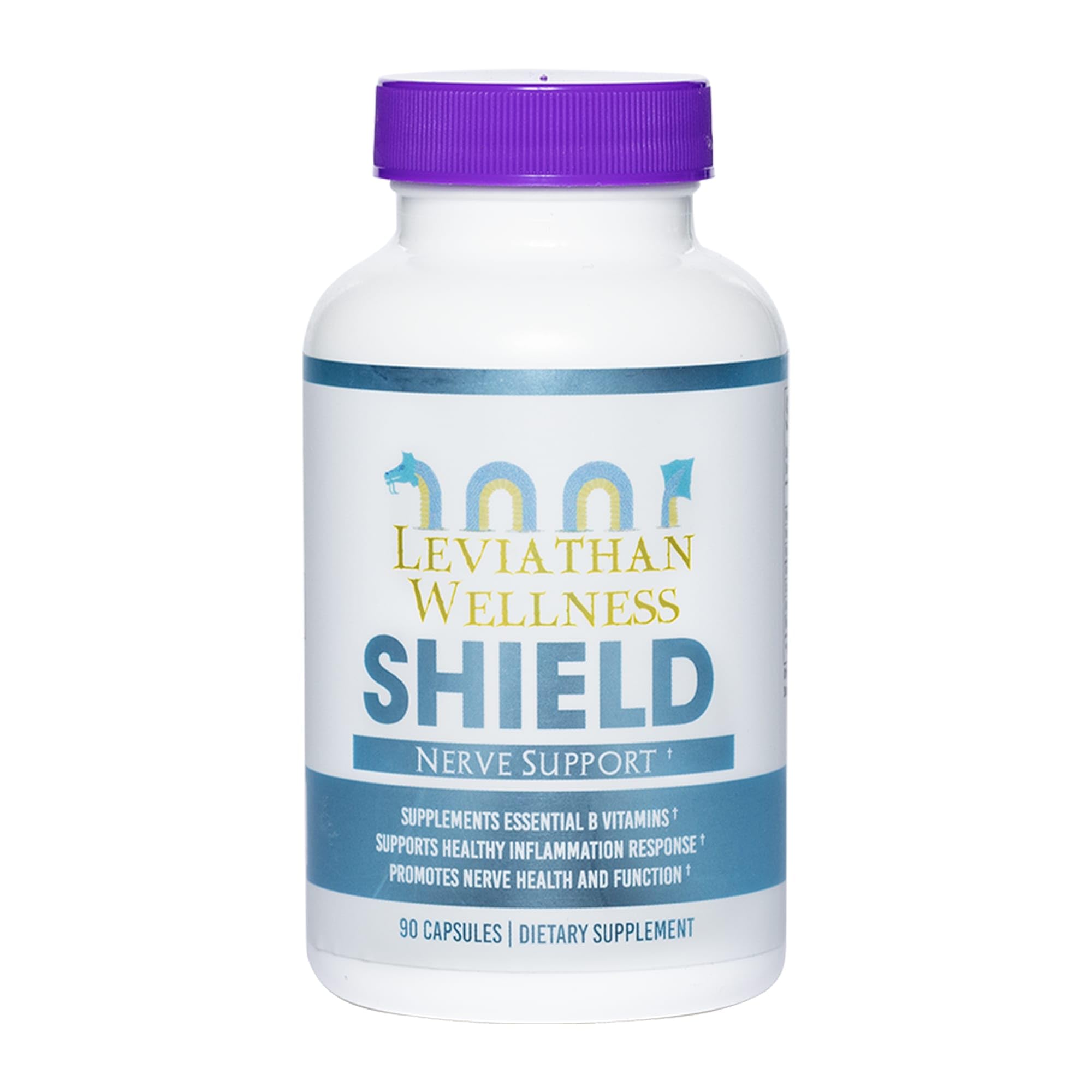 Leviathan Wellness Acetyl L-Carnitine 1000mg 90 capsules front view