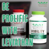 Leviathan Wellness Blended Vitamin & Mineral Supplement bottle side view