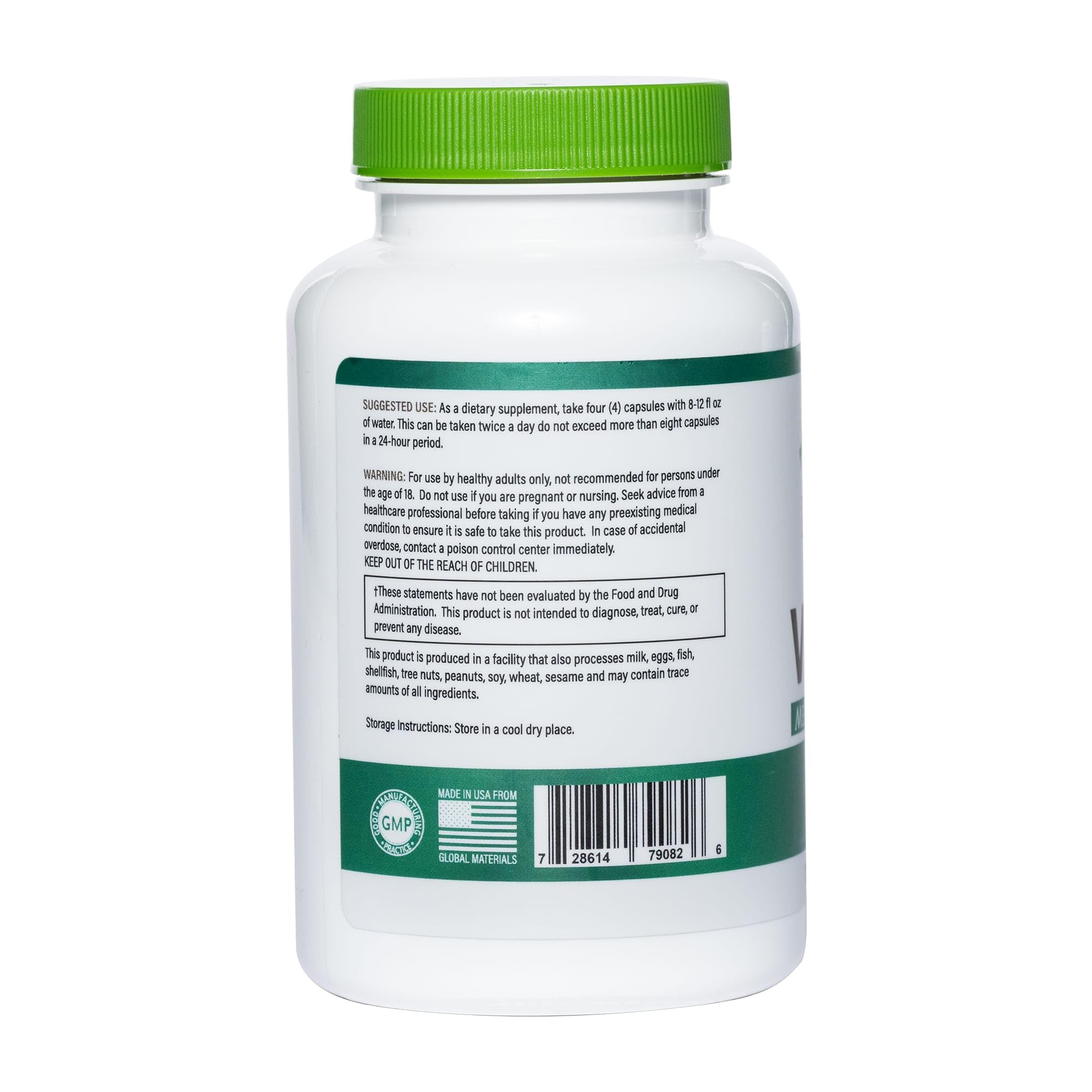 Leviathan Wellness Blended Vitamin & Mineral Supplement capsules on a table