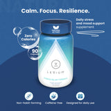 Levium Blended Vitamin & Mineral Supplement bottle side view