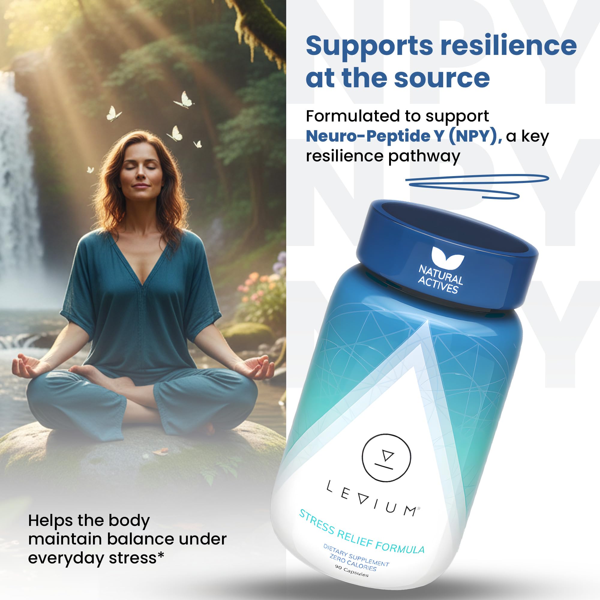 Levium Blended Vitamin & Mineral Supplement ingredients list