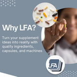LFA Empty Gelatin Capsules Size 4 ingredients list
