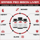 LGS Supplements Liver Extracts lifestyle shot on a kitchen counter
