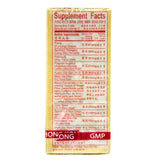 Li Chung Shing Tong Herbal Supplement back view