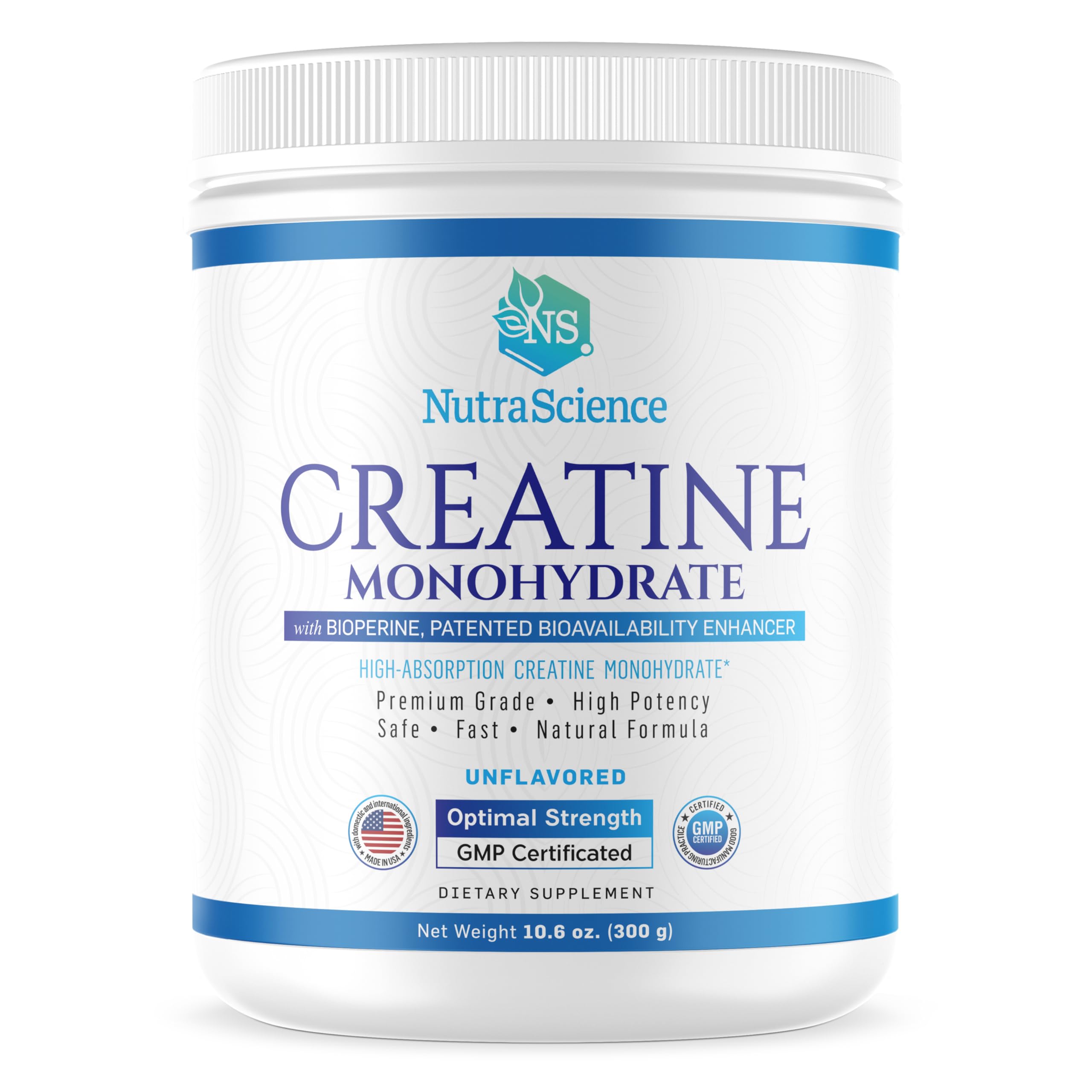 Liarminoo Creatine Monohydrate Powder 5000mg front view