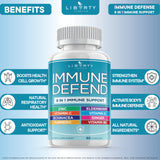 Liberty Lifestyle Echinacea Capsules 180 Count back view
