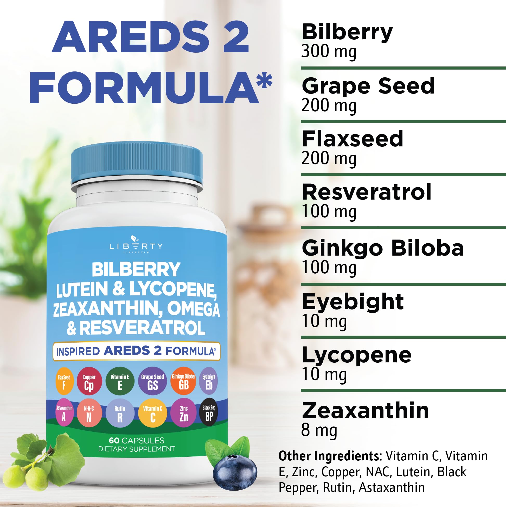 Liberty Lifestyle Flaxseed Capsules close-up of capsules