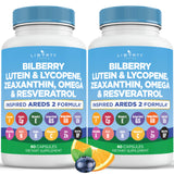 Liberty Lifestyle Flaxseed Capsules front view with packaging
